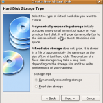 Create New Virtual Disk-Sizing