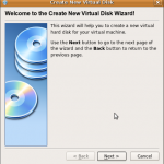 Create New Virtual Disk